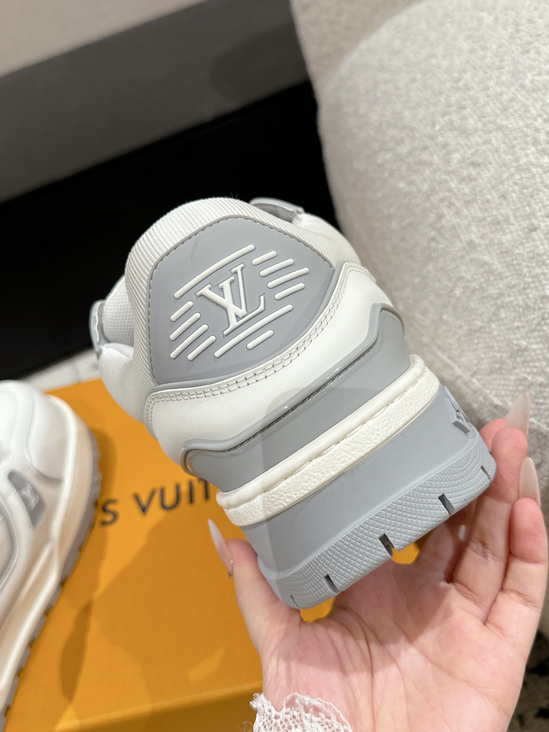 Louis Vuitton Male Sneakers Breathable M-l-s