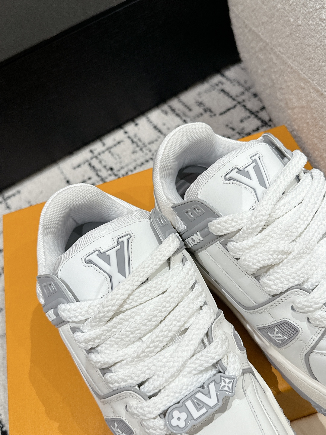 Louis Vuitton Male Sneakers Breathable M-l-s
