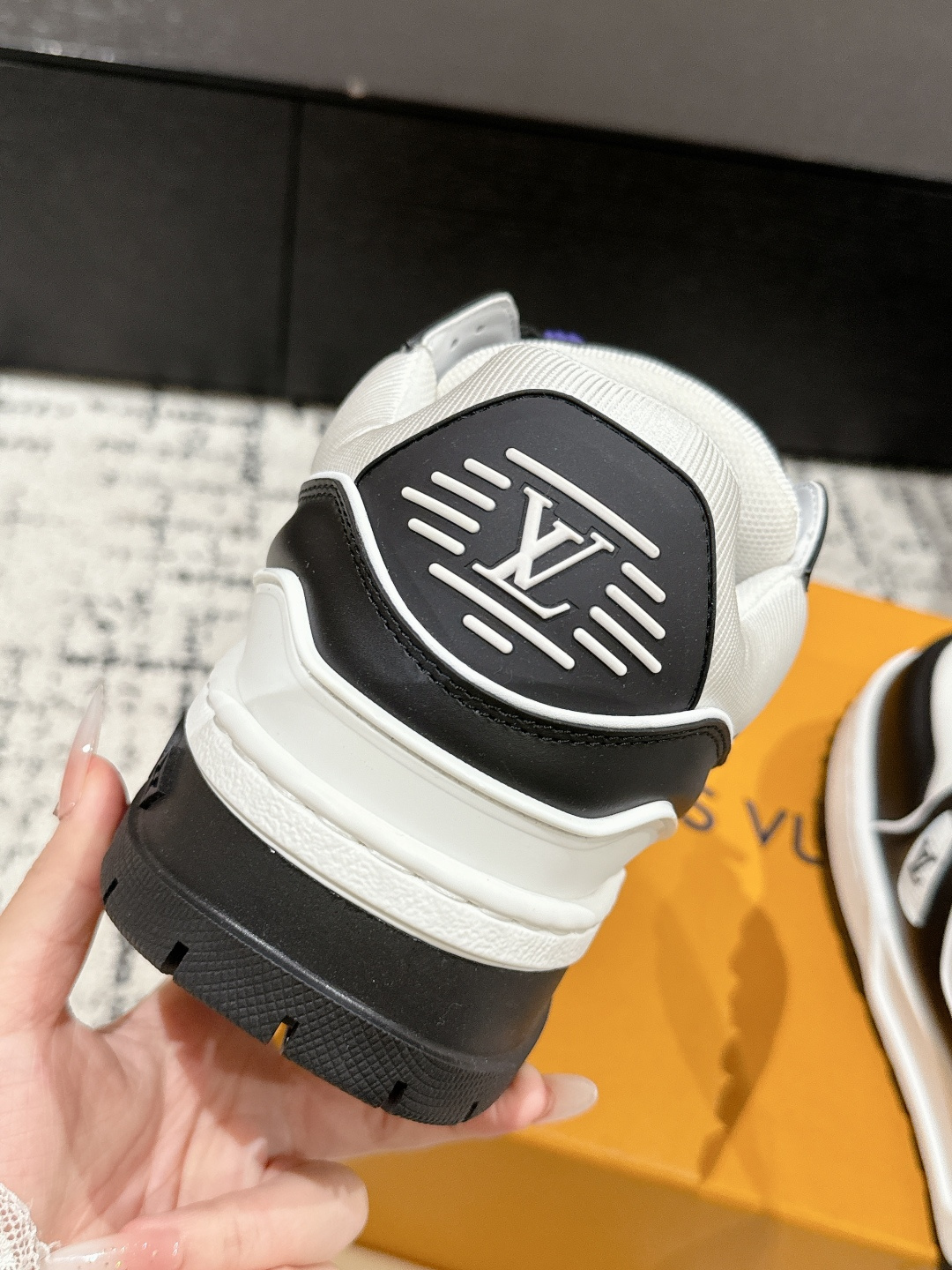 Louis Vuitton Male Sneakers Breathable M-l-s