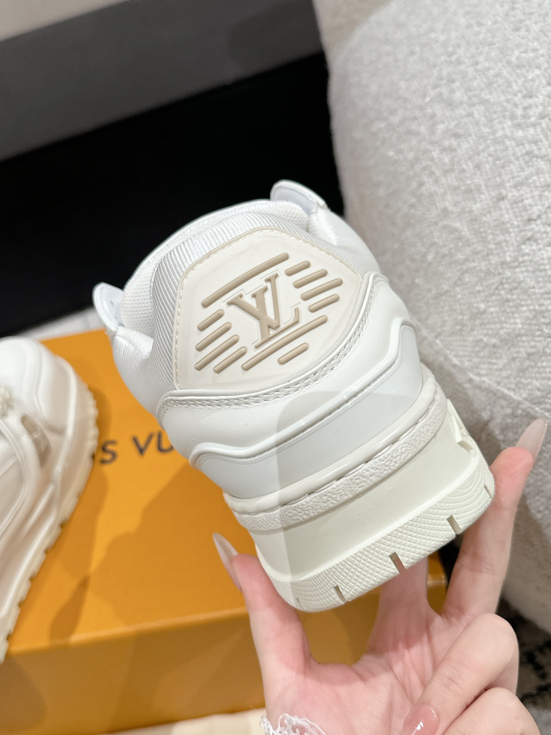 Louis Vuitton Male Sneakers Breathable M-l-s