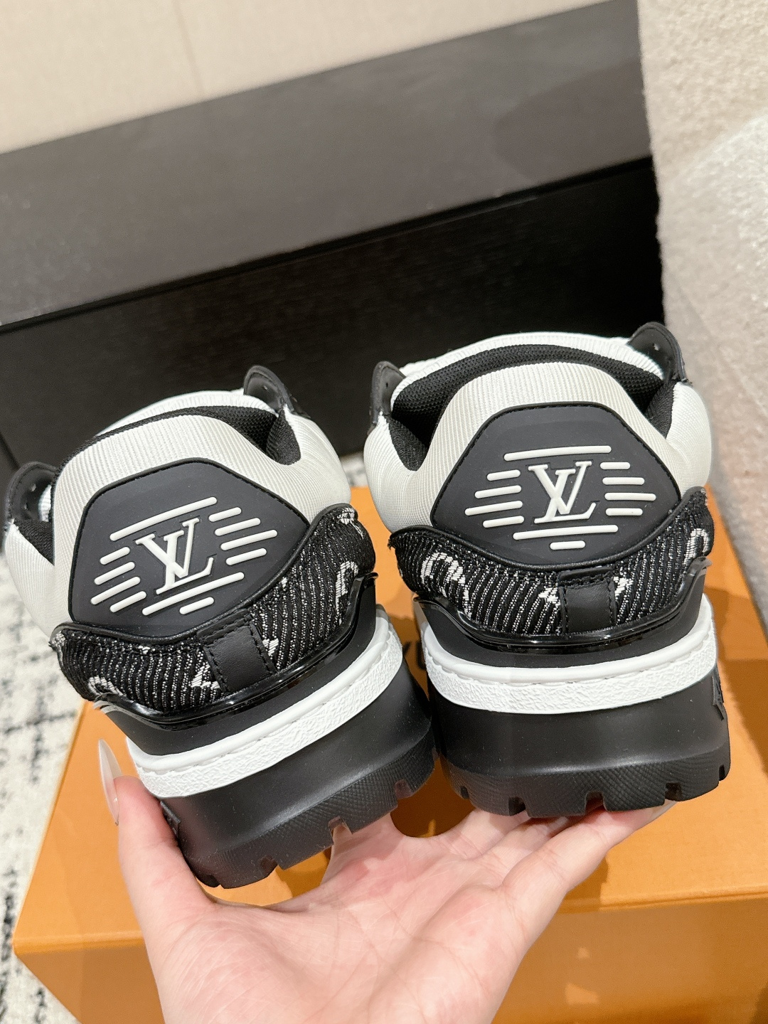 Louis Vuitton Male Sneakers Breathable M-l-s