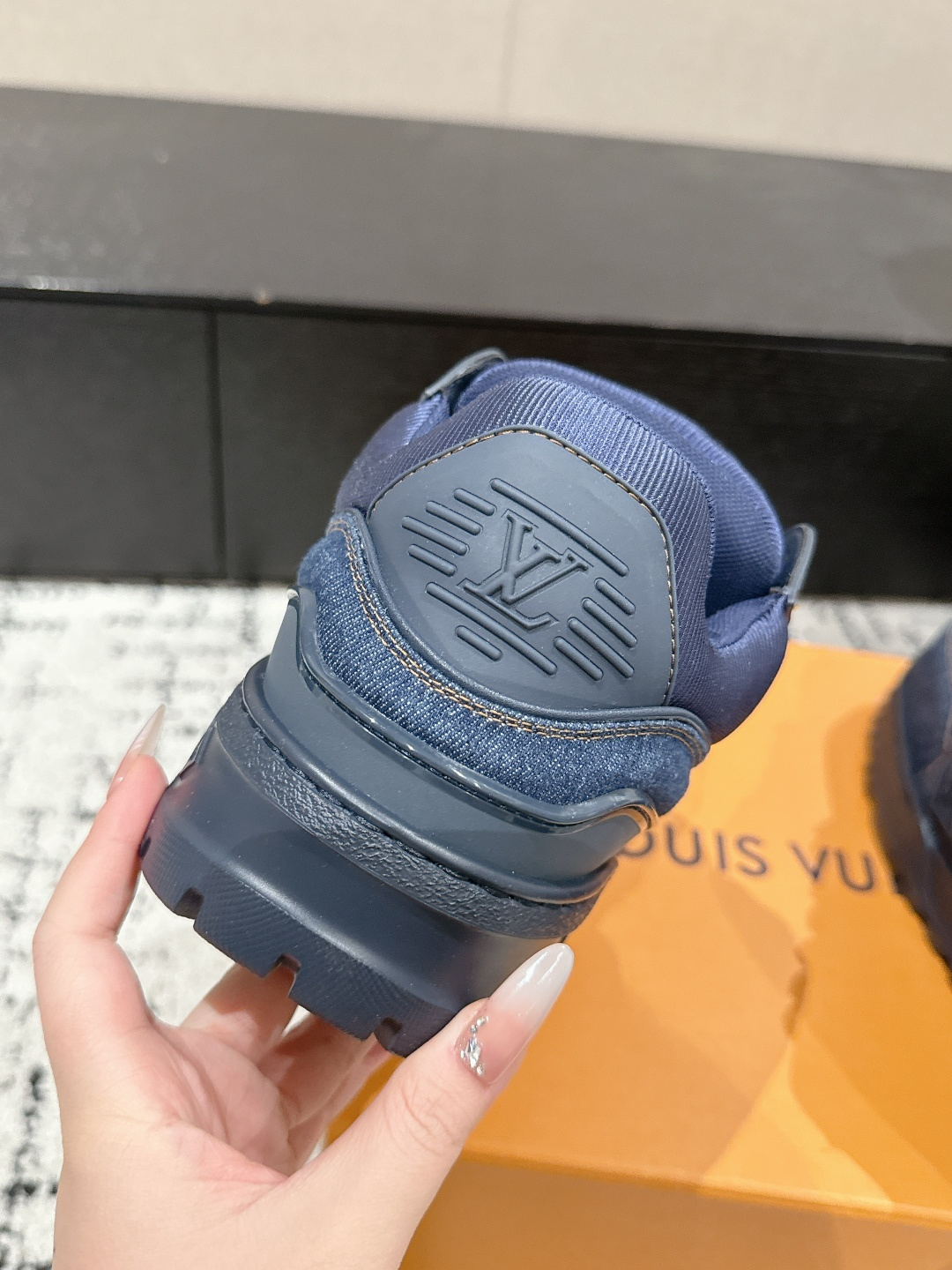 Louis Vuitton Male Sneakers Breathable M-l-s