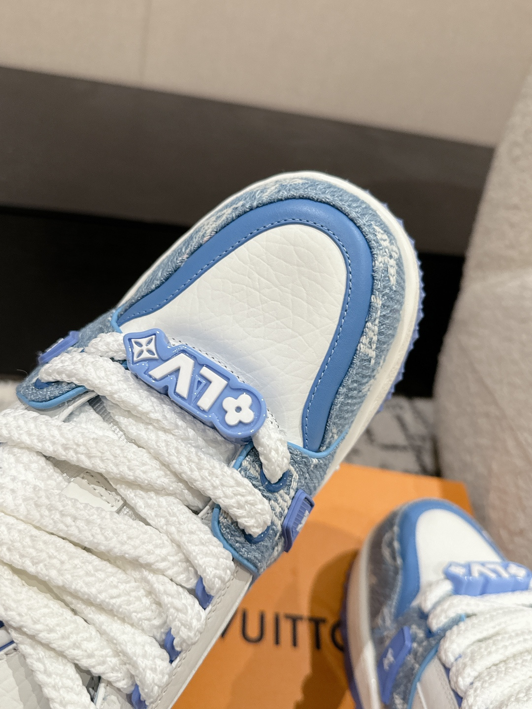 Louis Vuitton Male Sneakers Breathable M-l-s