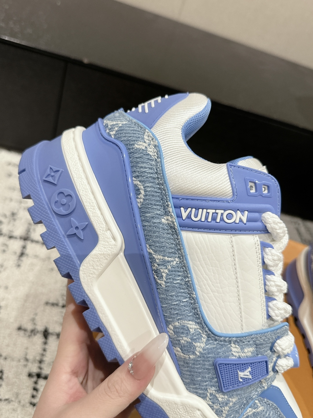 Louis Vuitton Male Sneakers Breathable M-l-s