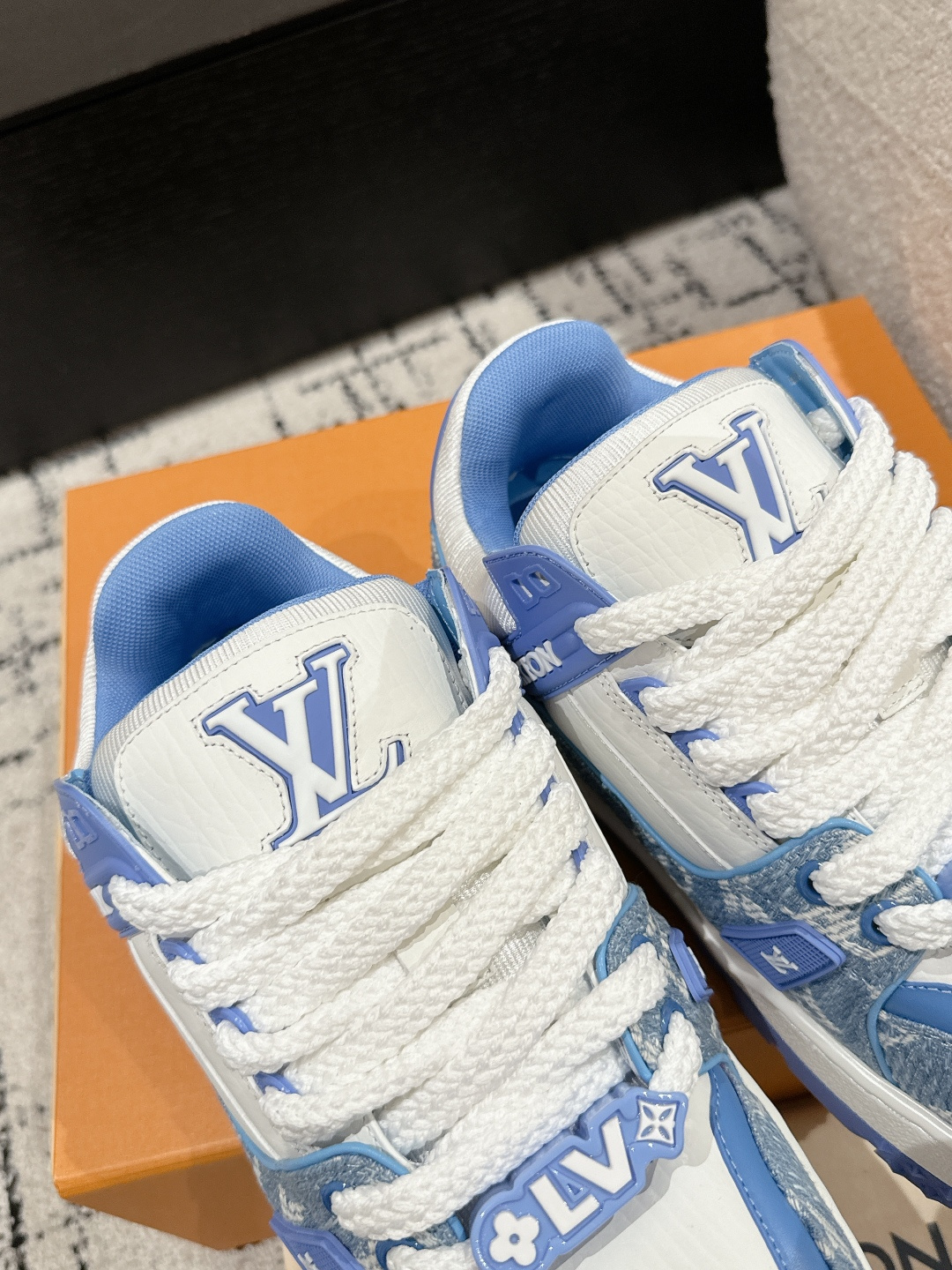 Louis Vuitton Male Sneakers Breathable M-l-s