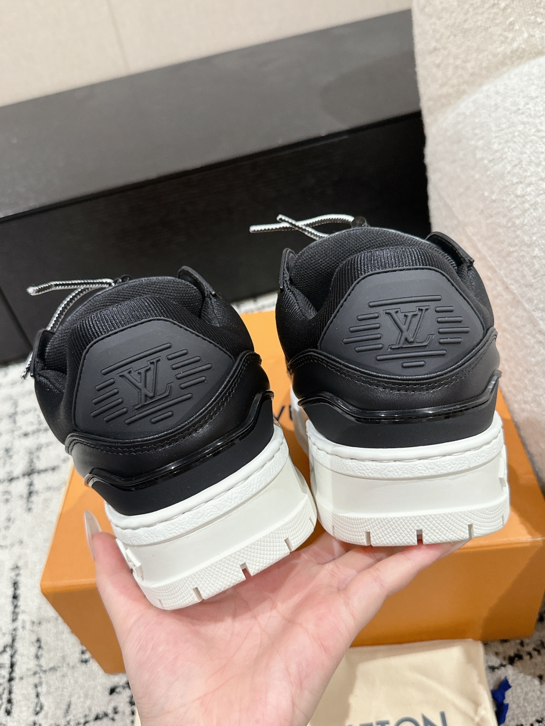 Louis Vuitton Male Sneakers Breathable M-l-s