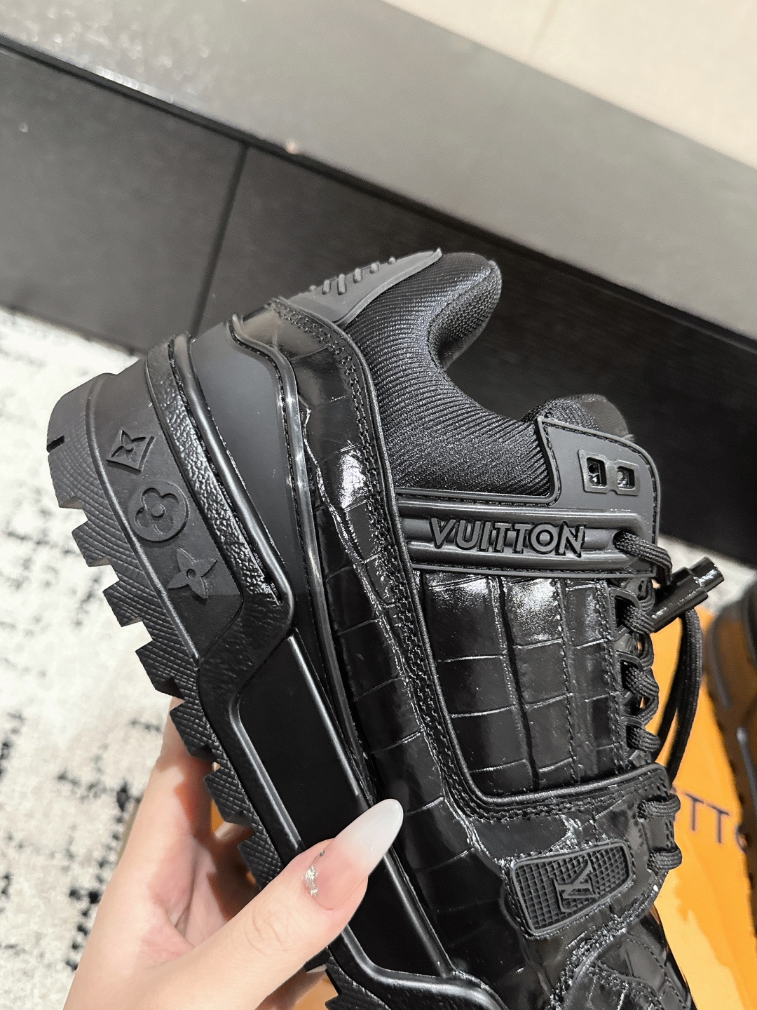 Louis Vuitton Male Sneakers Breathable M-l-s