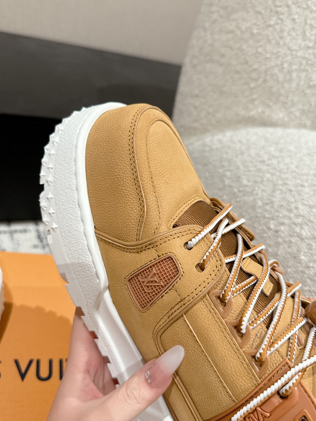 Louis Vuitton Male Sneakers Breathable M-l-s