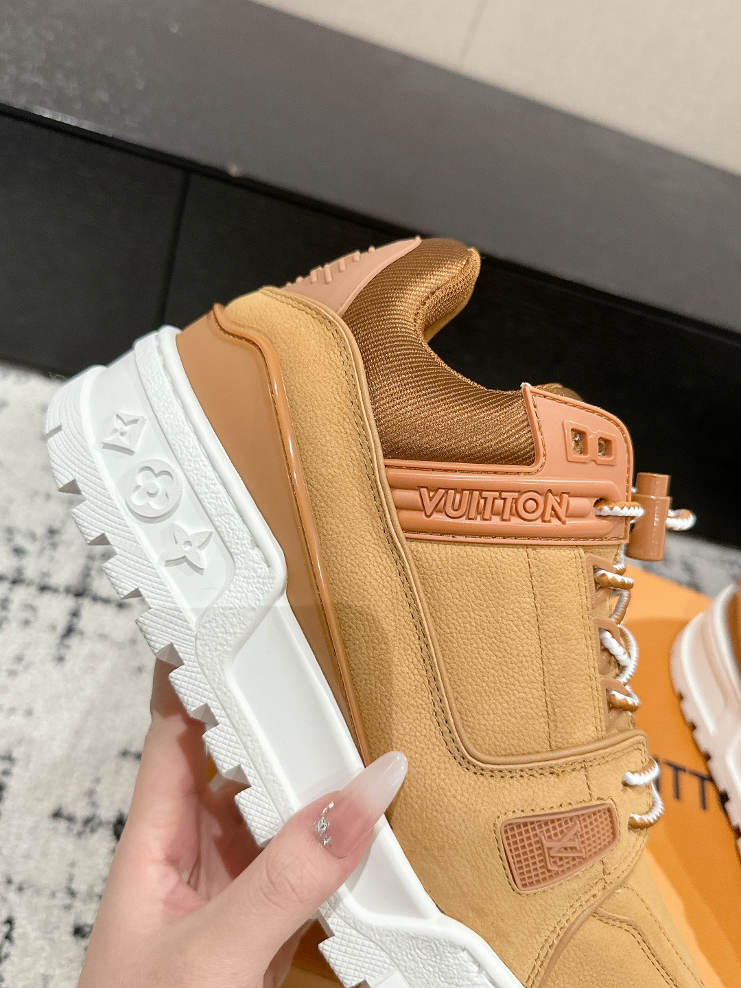 Louis Vuitton Male Sneakers Breathable M-l-s