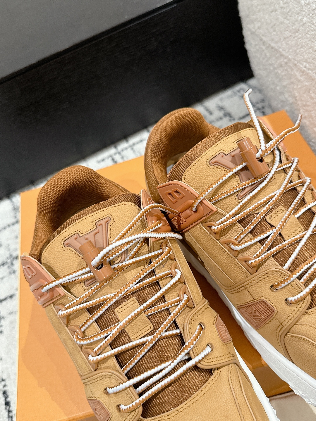 Louis Vuitton Male Sneakers Breathable M-l-s