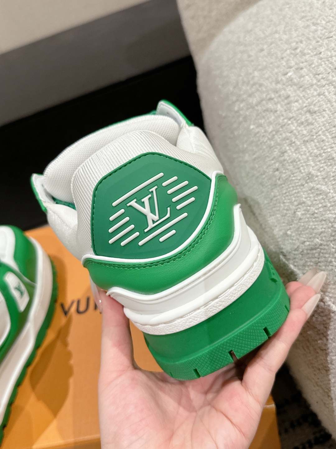 Louis Vuitton Male Sneakers Breathable M-l-s