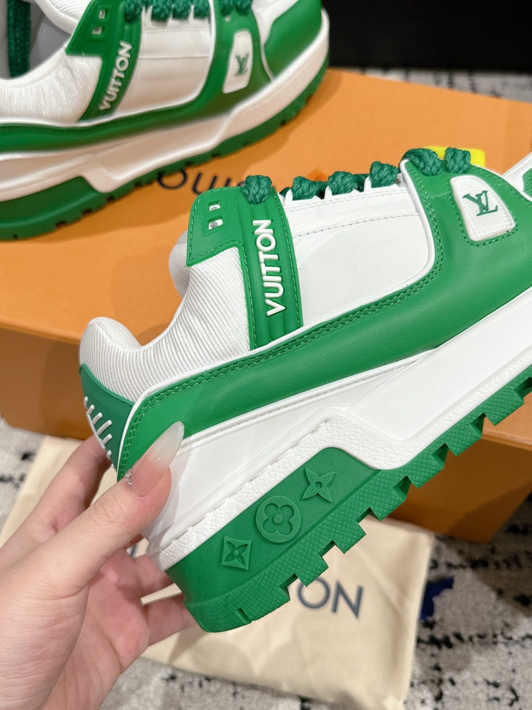 Louis Vuitton Male Sneakers Breathable M-l-s