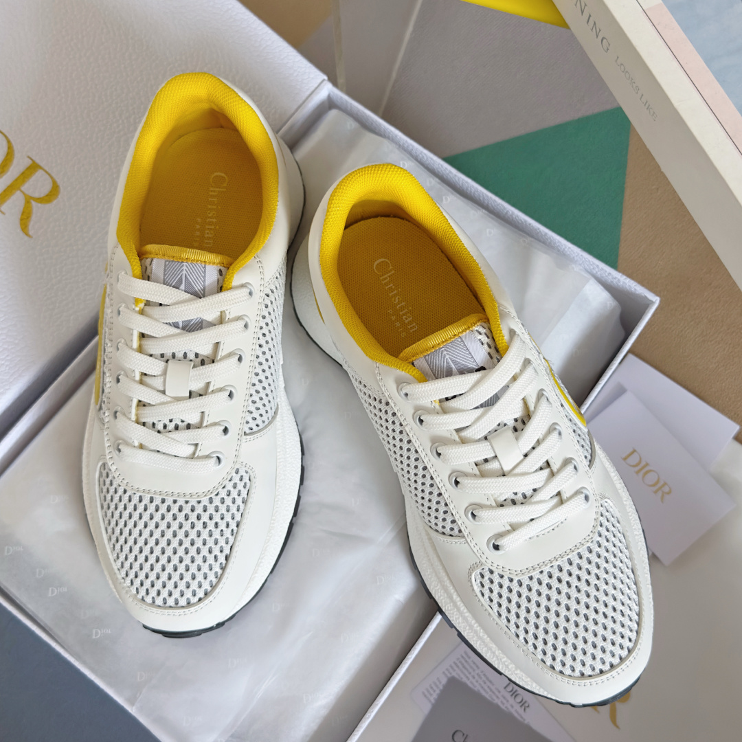 Dior Male Sneakers White M-s