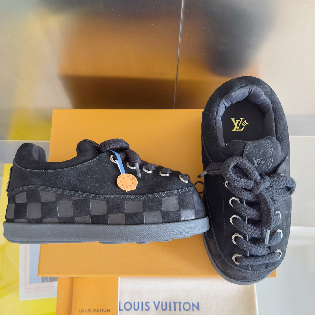 Louis Vuitton Male Sneakers Breathable M-l-s