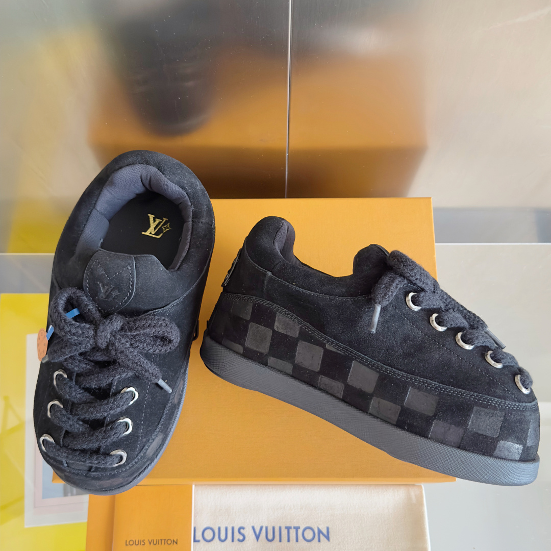 Louis Vuitton Male Sneakers Breathable M-l-s
