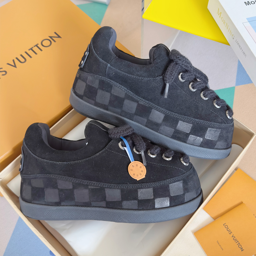 Louis Vuitton Male Sneakers Breathable M-l-s