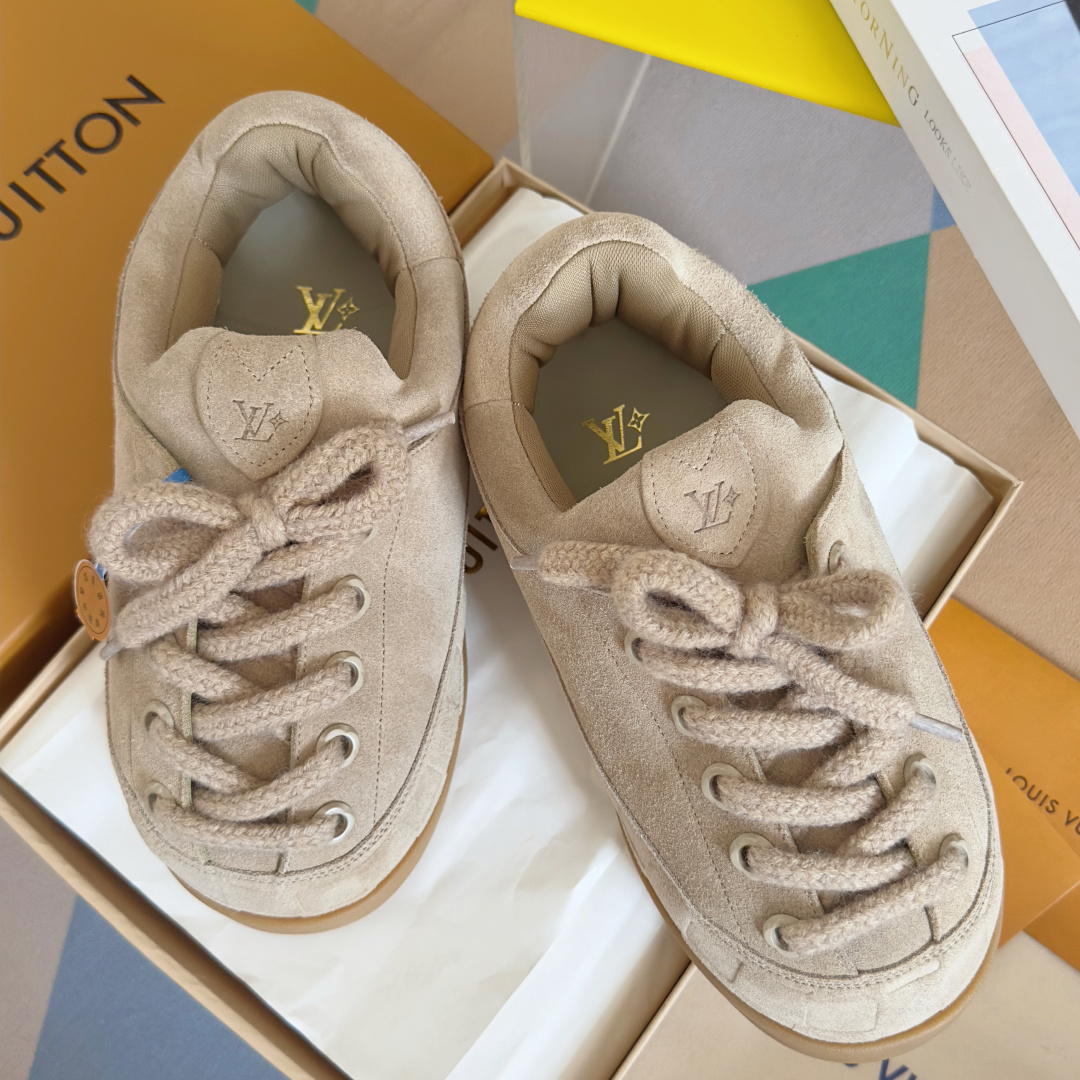 Louis Vuitton Male Sneakers Breathable M-l-s
