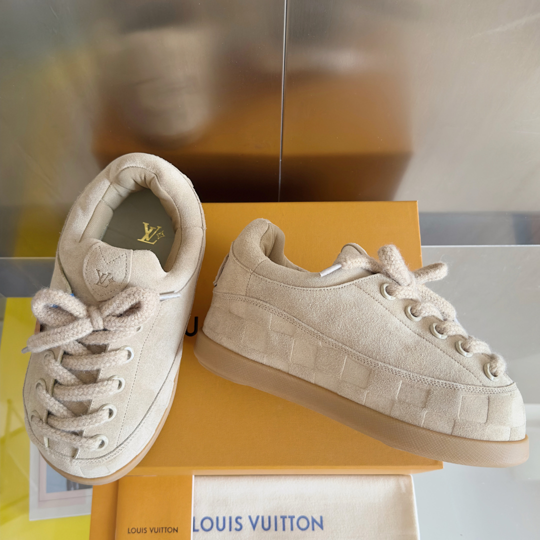 Louis Vuitton Male Sneakers Breathable M-l-s