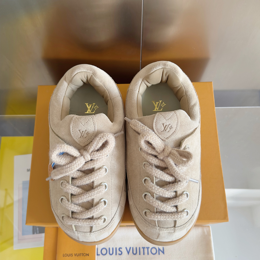 Louis Vuitton Male Sneakers Breathable M-l-s
