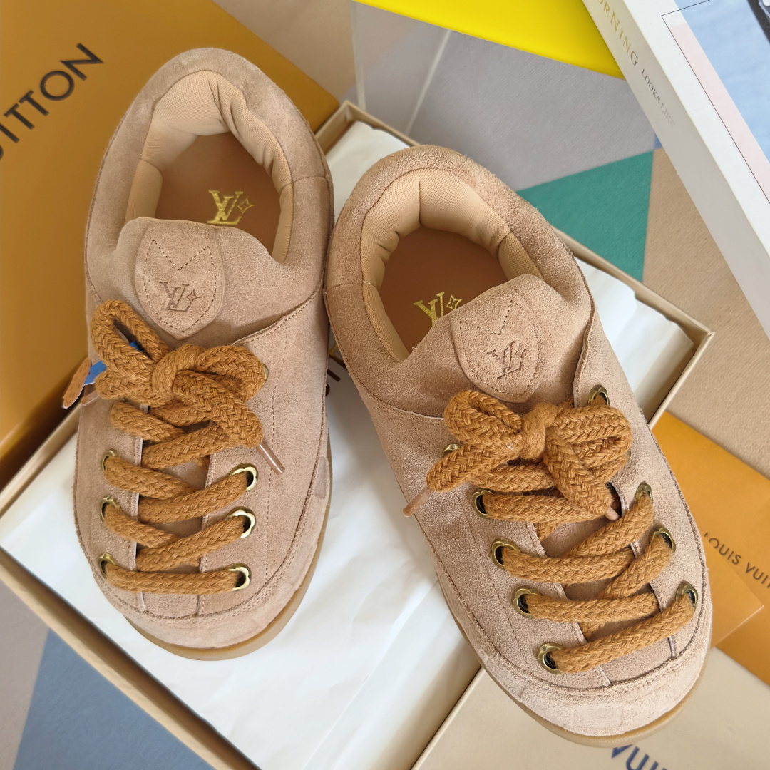 Louis Vuitton Male Sneakers Breathable M-l-s