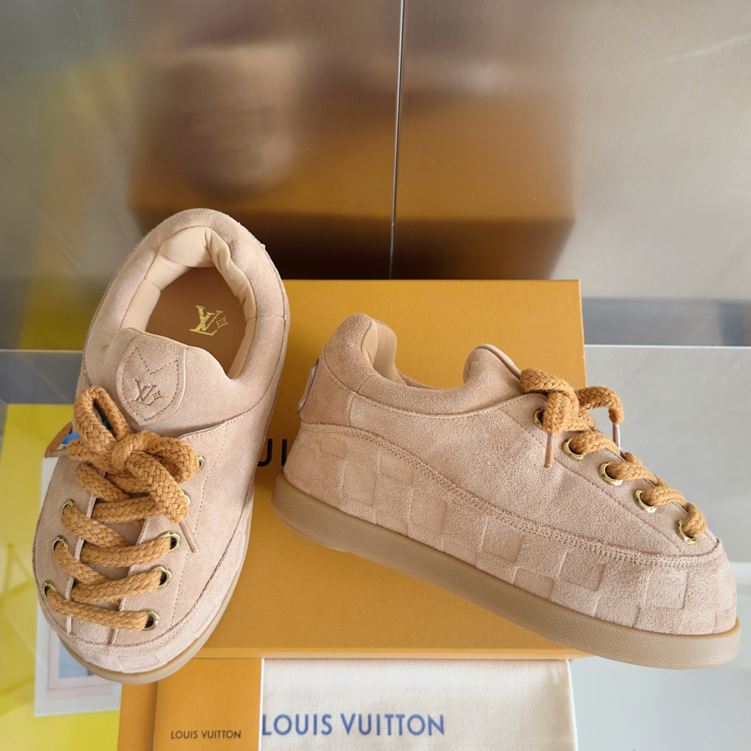 Louis Vuitton Male Sneakers Breathable M-l-s