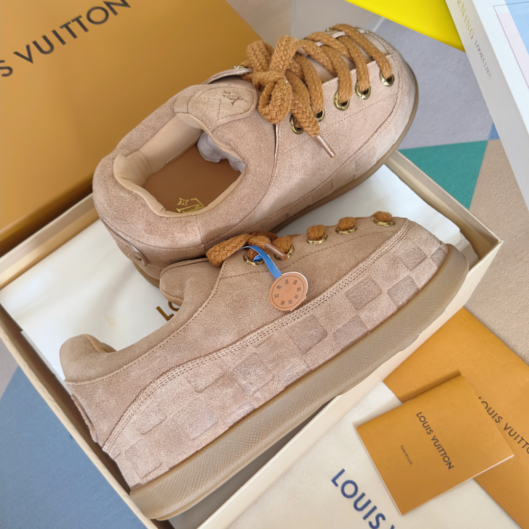 Louis Vuitton Male Sneakers Breathable M-l-s