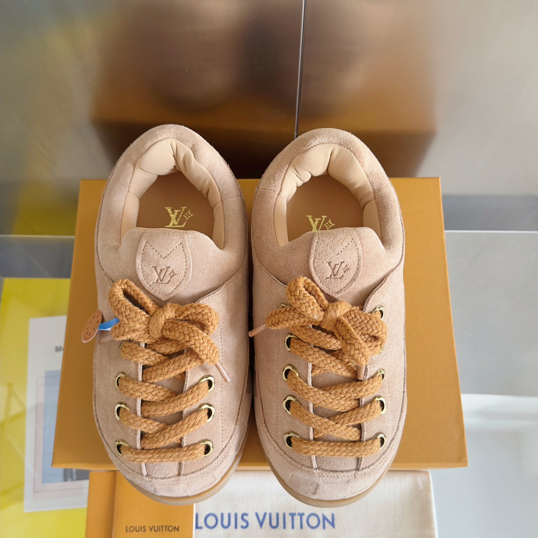 Louis Vuitton Male Sneakers Breathable M-l-s