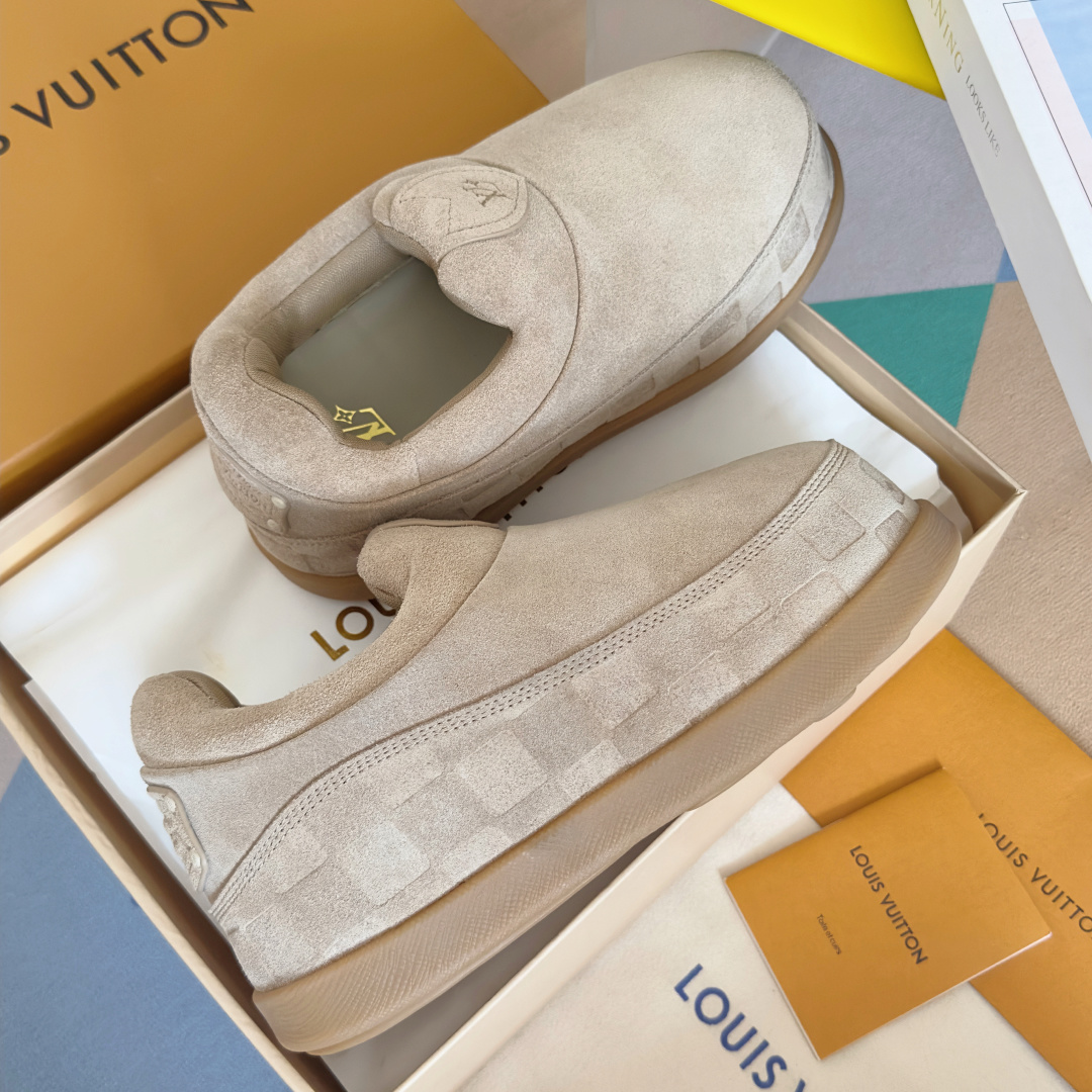 Louis Vuitton Male Sneakers Breathable M-l-s