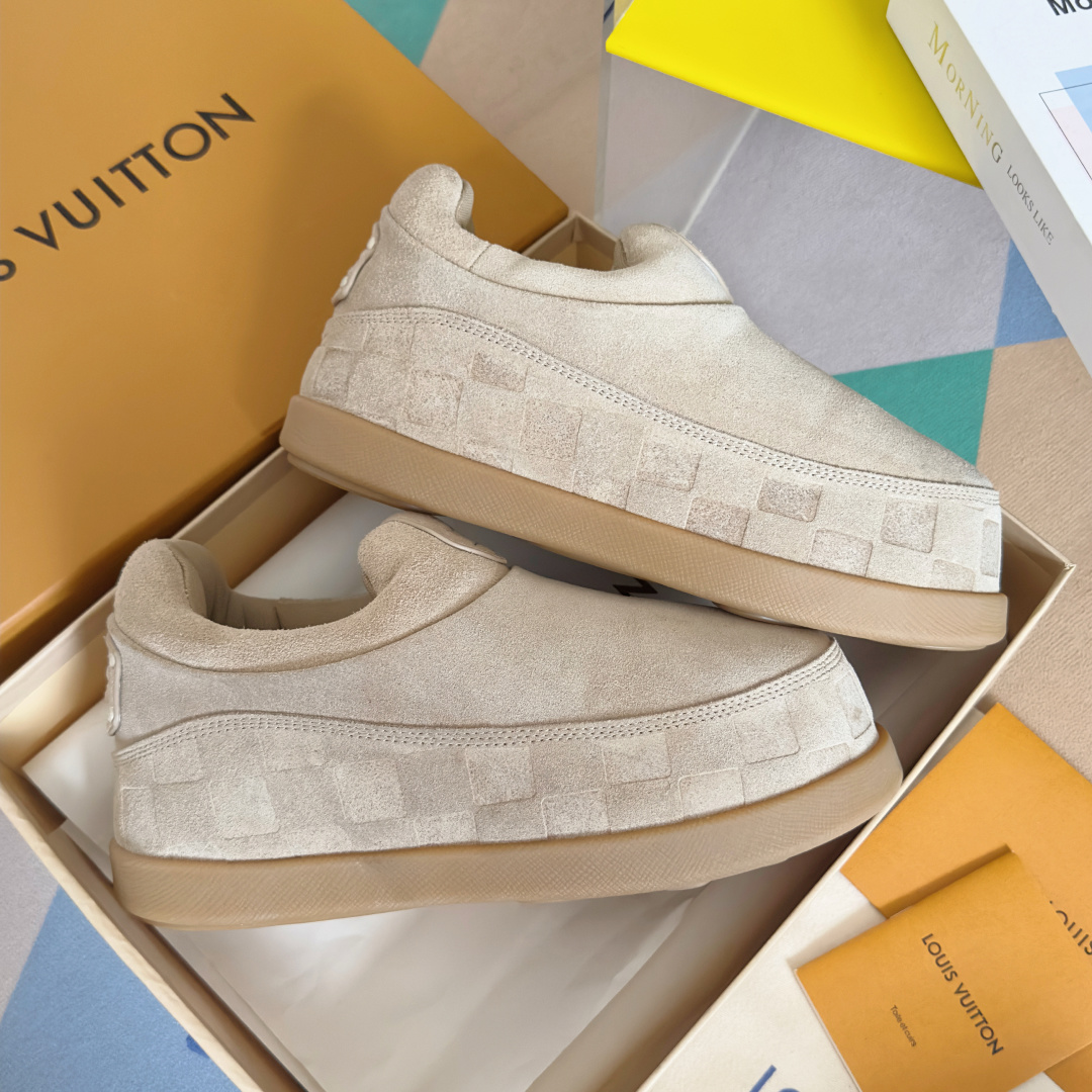 Louis Vuitton Male Sneakers Breathable M-l-s