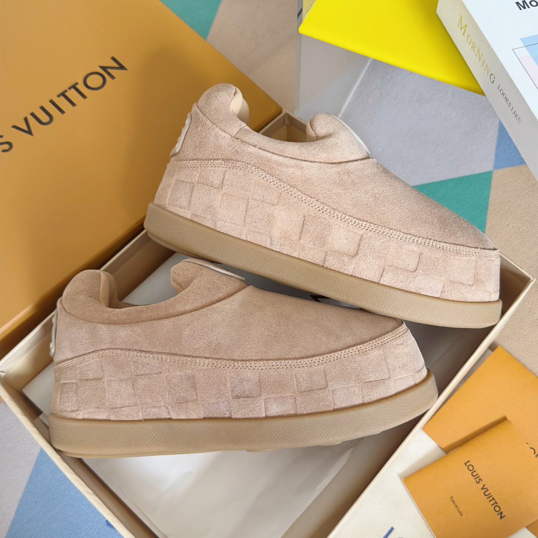 Louis Vuitton Male Sneakers Breathable M-l-s