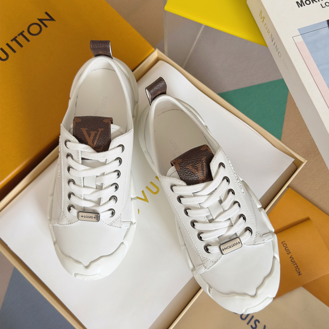 Louis Vuitton Female Canvas Shoes Canvas Breathable M-l-s