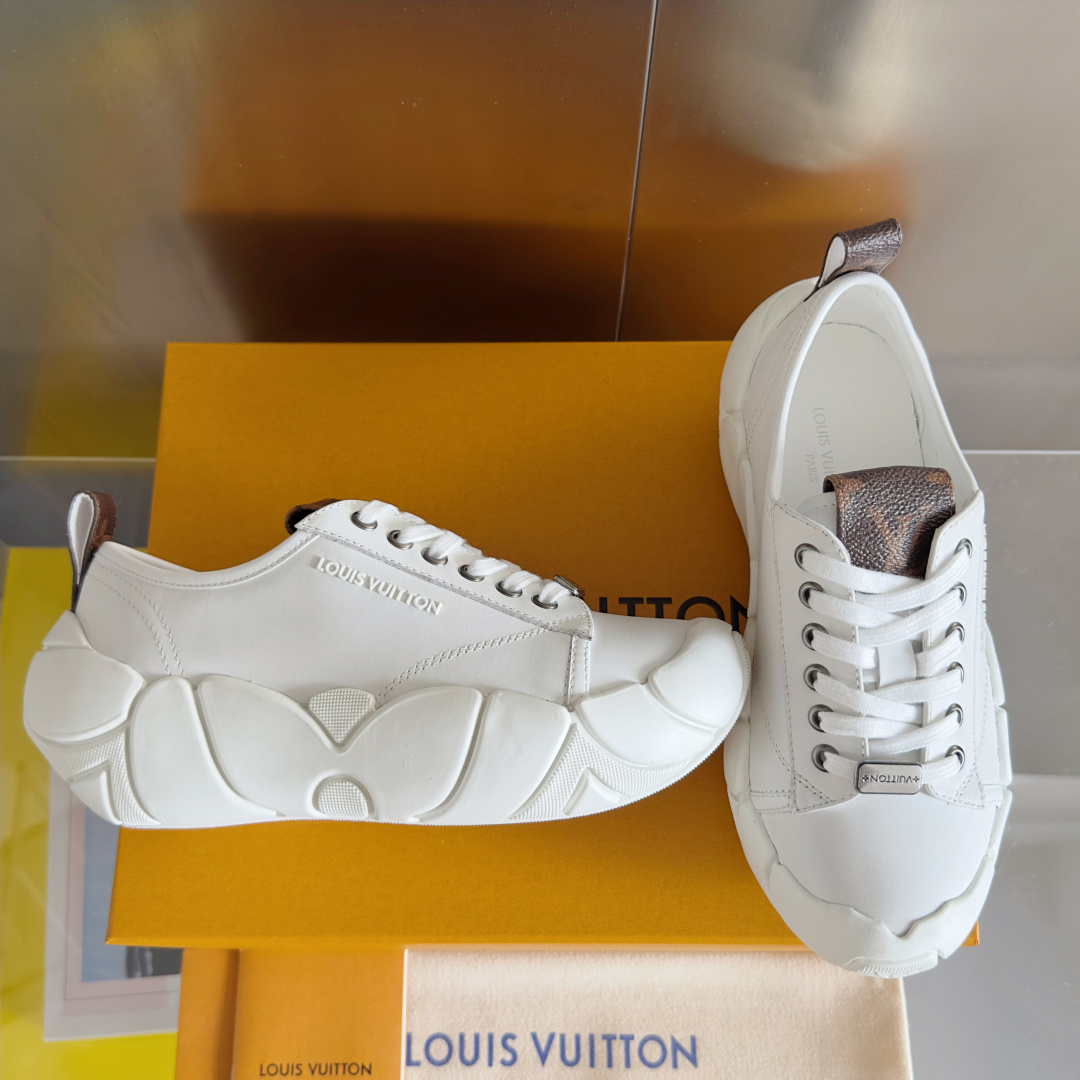 Louis Vuitton Female Canvas Shoes Canvas Breathable M-l-s