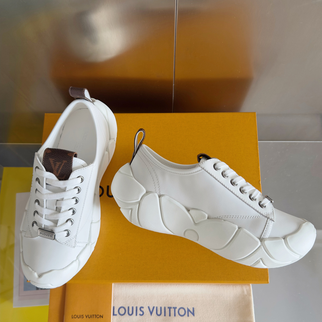 Louis Vuitton Female Canvas Shoes Canvas Breathable M-l-s