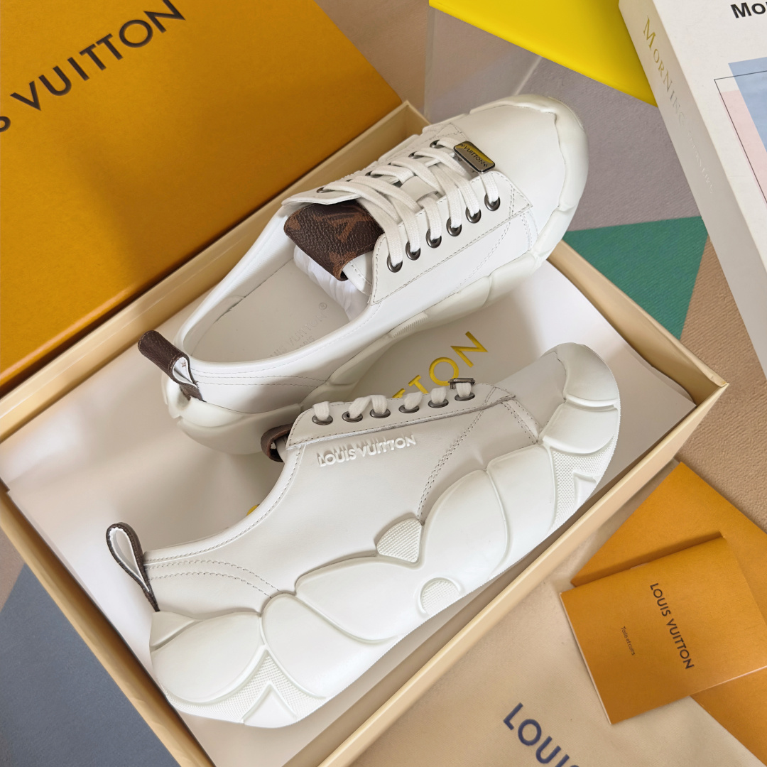 Louis Vuitton Female Canvas Shoes Canvas Breathable M-l-s