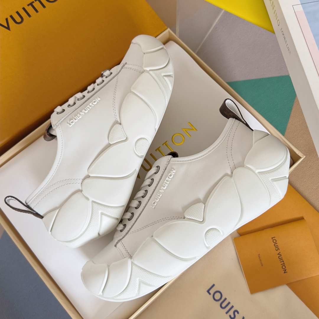 Louis Vuitton Female Canvas Shoes Canvas Breathable M-l-s
