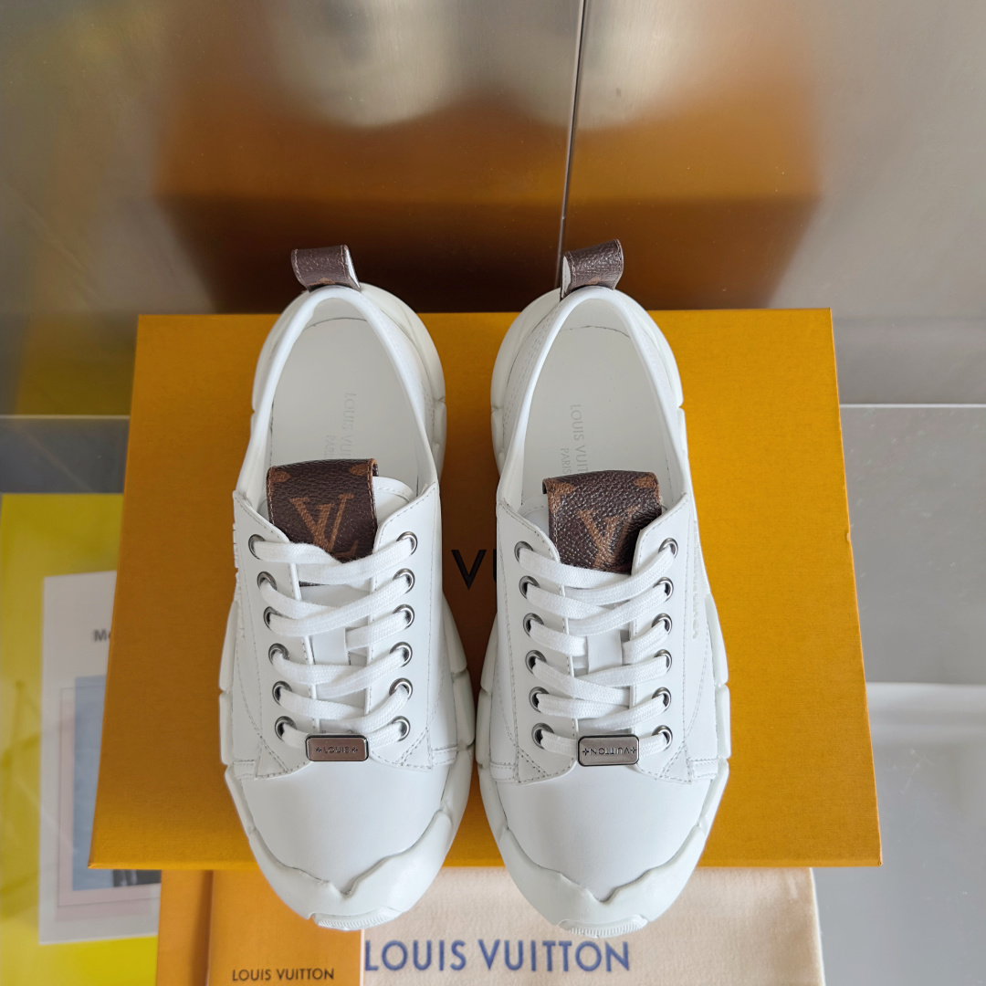 Louis Vuitton Female Canvas Shoes Canvas Breathable M-l-s