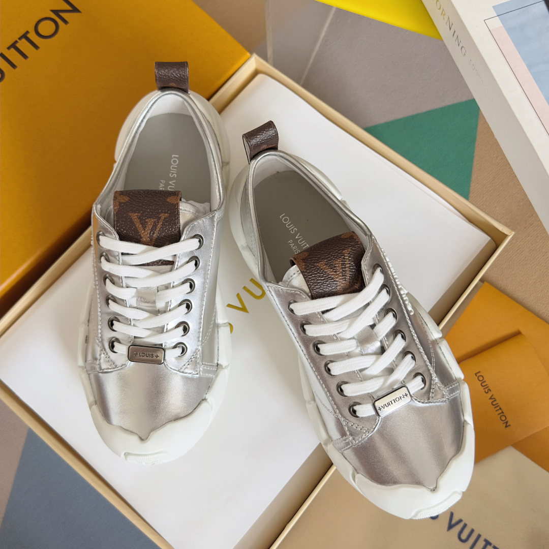 Louis Vuitton Female Canvas Shoes Canvas Breathable M-l-s