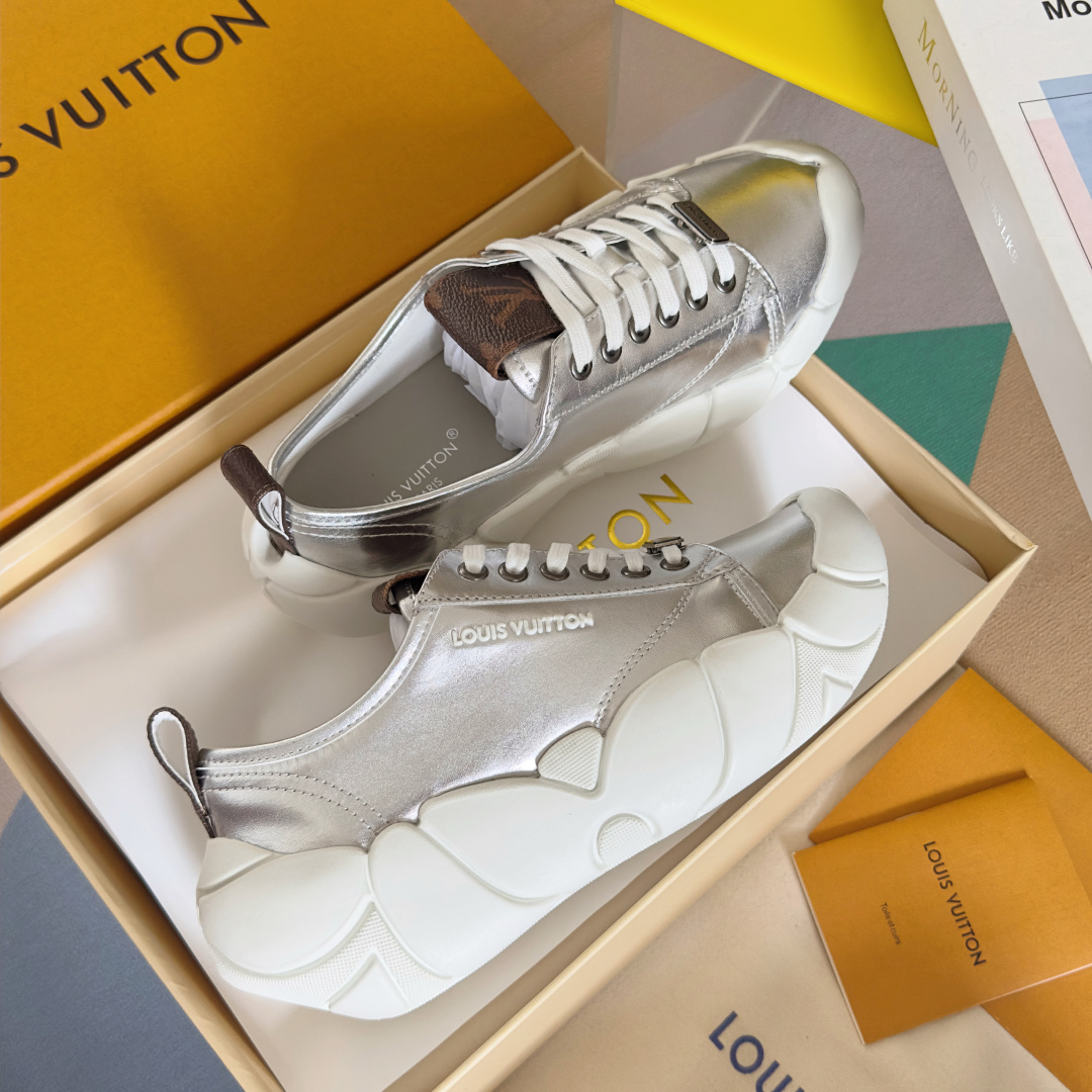 Louis Vuitton Female Canvas Shoes Canvas Breathable M-l-s