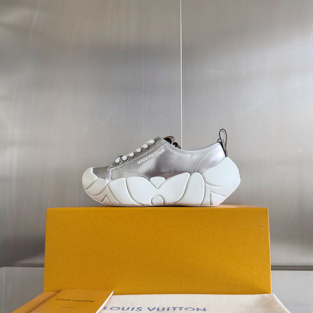 Louis Vuitton Female Canvas Shoes Canvas Breathable M-l-s