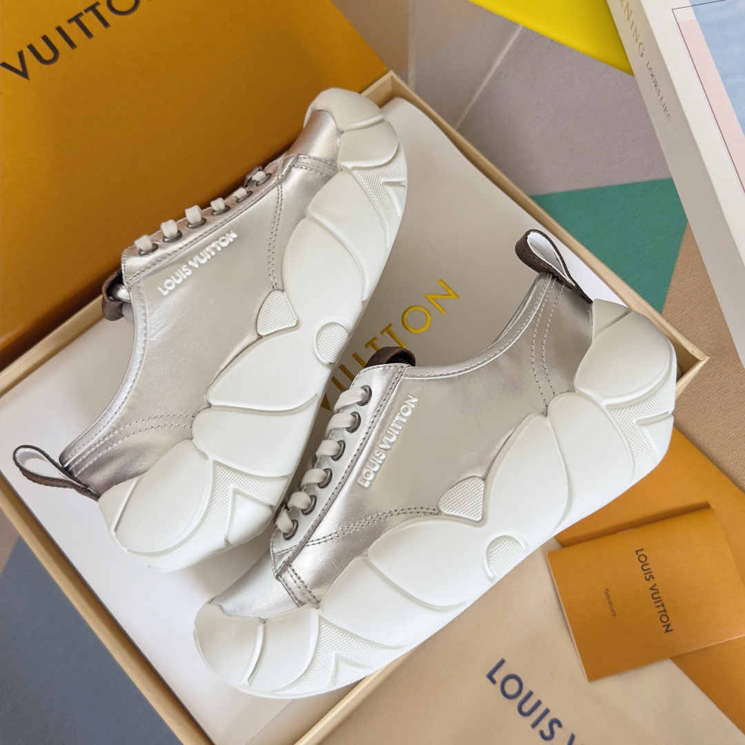 Louis Vuitton Female Canvas Shoes Canvas Breathable M-l-s