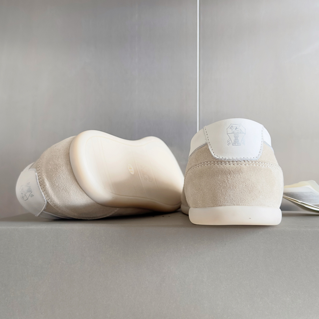 Brunello Cucinelie Male Leather Shoes Real Leather M-l-s