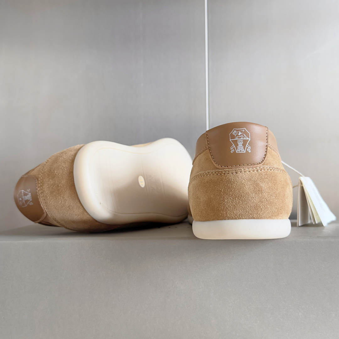 Brunello Cucinelie Male Leather Shoes Real Leather M-l-s