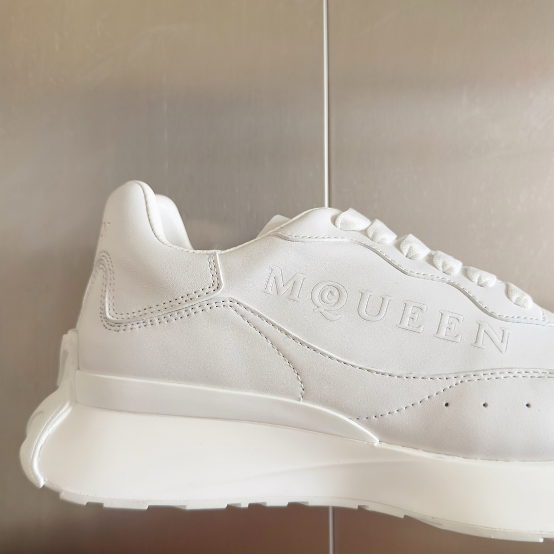 Alexander Mcqueen Male Sneakers White M-l-s