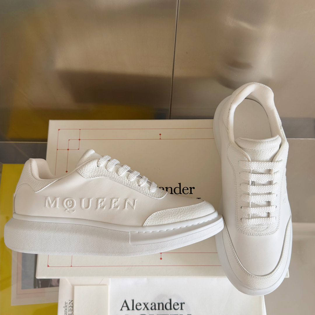 Alexander Mcqueen Male Sneakers White M-l-s
