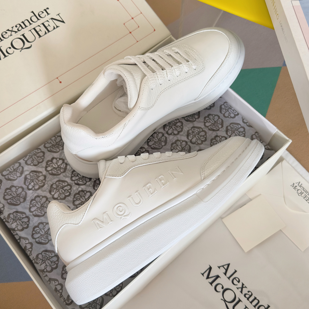 Alexander Mcqueen Male Sneakers White M-l-s