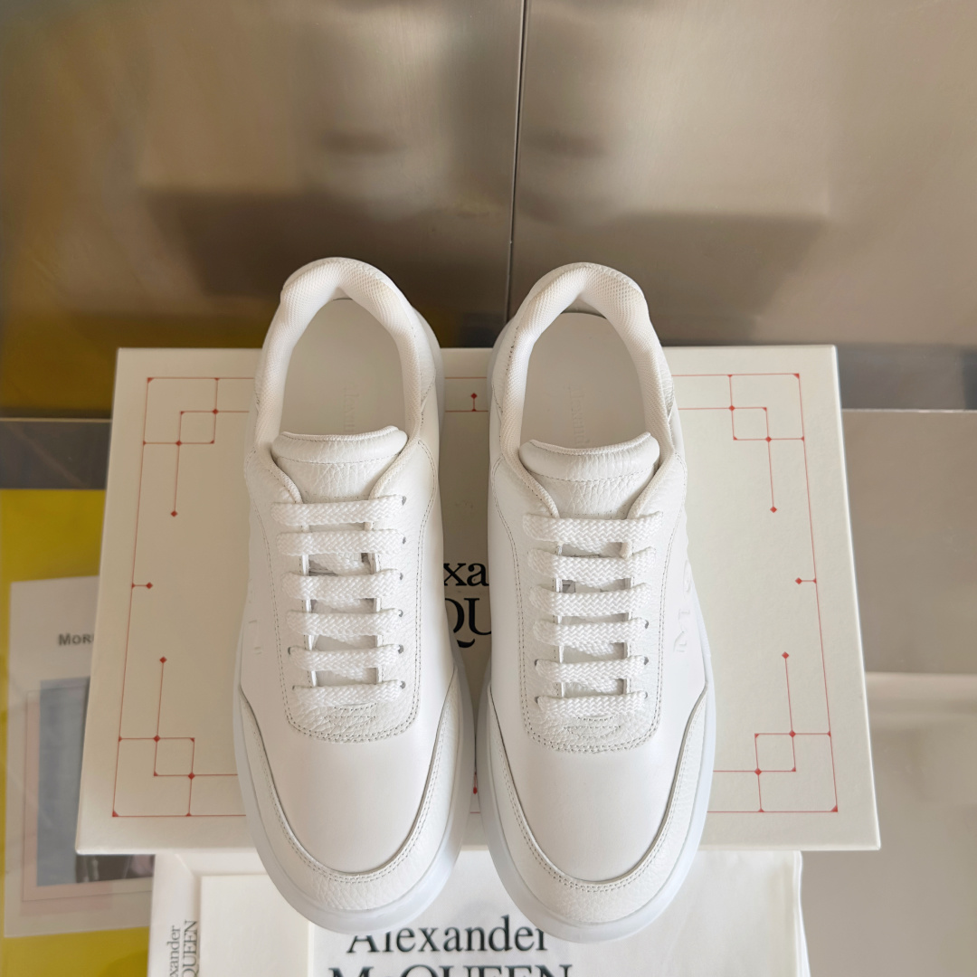 Alexander Mcqueen Male Sneakers White M-l-s