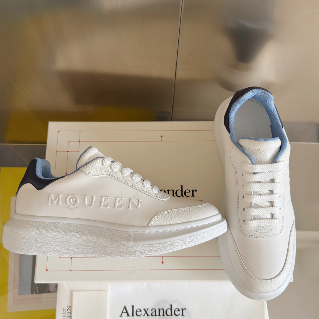 Alexander Mcqueen Male Sneakers White M-l-s