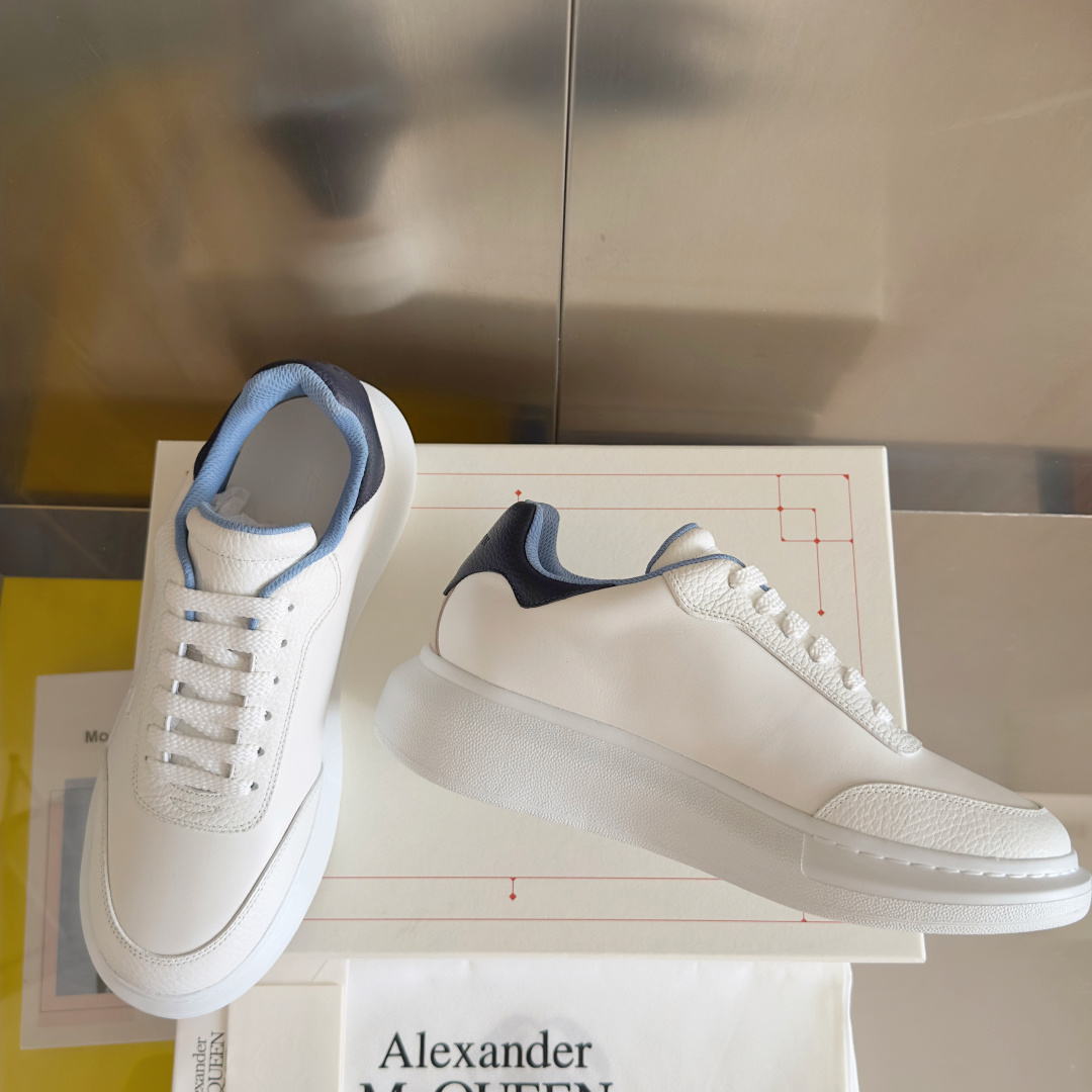 Alexander Mcqueen Male Sneakers White M-l-s