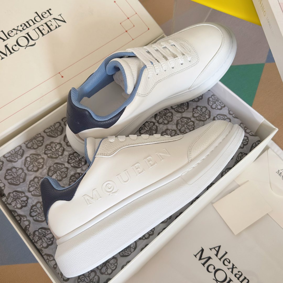 Alexander Mcqueen Male Sneakers White M-l-s