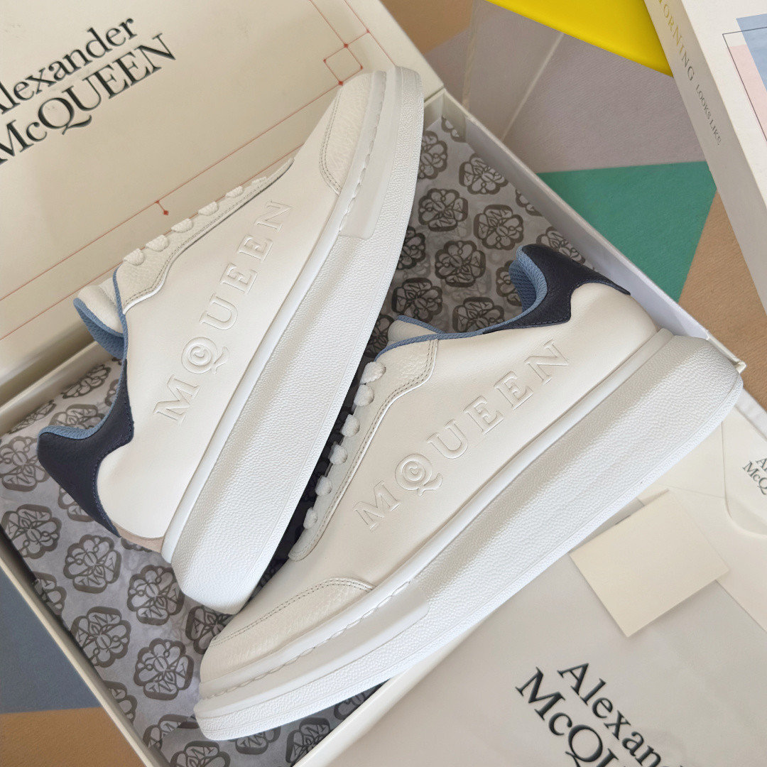 Alexander Mcqueen Male Sneakers White M-l-s